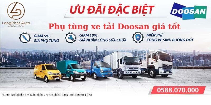  Phụ Tùng Xe Tải Doosan